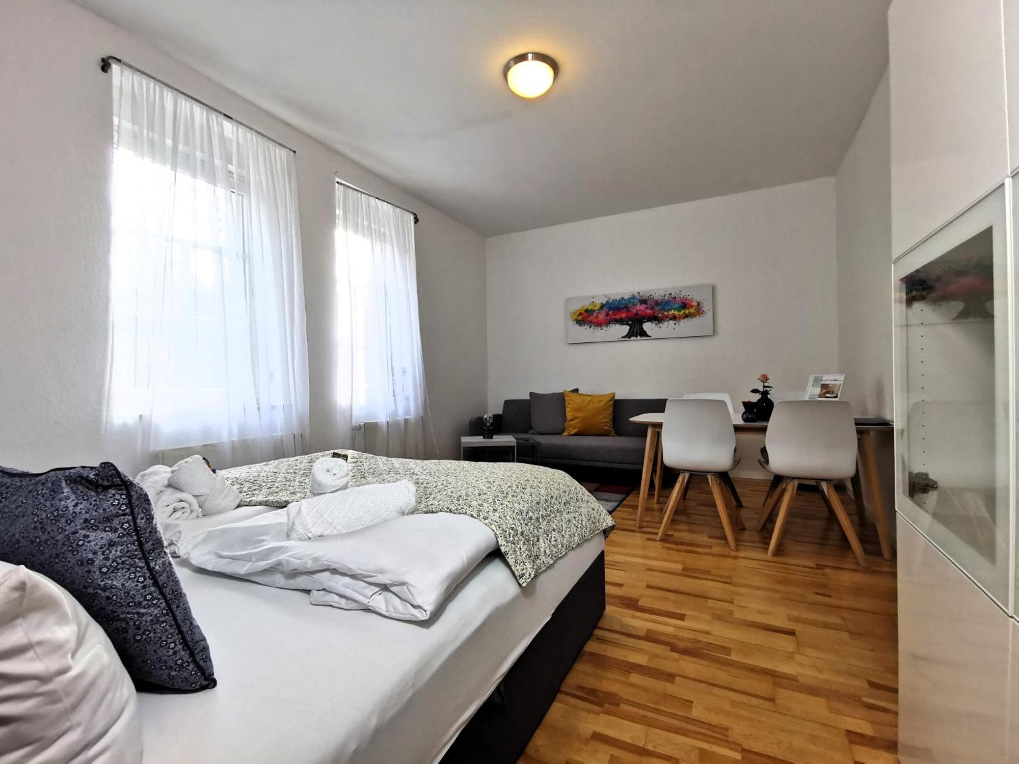 Bohnapartments Steigerwald - Natur In Der Stadt - Vollausstattung - Wlan - Gratis Parkplaetze Erfurt Kültér fotó